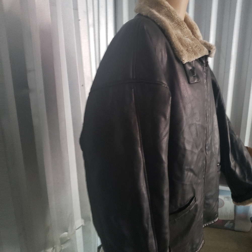 Miletta bomber coat black  Leather